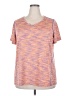 Tek Gear 100% Polyester Orange Active T-Shirt Size 2X - photo 1