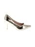 Forever Metallic Gold Heels Size 7 1/2 - photo 1