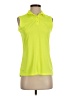 Nike 100% Polyester Yellow Sleeveless Blouse Size S - photo 1