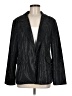Steve Madden Metallic Black Blazer Size M - photo 1