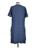 Sinuous Blue Casual Dress Size L - photo 2