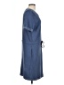 Sinuous Blue Casual Dress Size L - photo 4