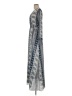 Unbranded Paisley Gray Blue Casual Dress Size M (estimated) - photo 5