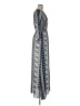 Unbranded Paisley Gray Blue Casual Dress Size M (estimated) - photo 4