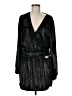 FRAME 100% Polyester Solid Black Cocktail Dress Size 6 - photo 1