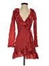 Réalisation Polka Dots Red Cocktail Dress Size XS - photo 1