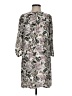 Ann Taylor LOFT 100% Polyester Gray Casual Dress Size XS - photo 1
