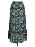 dip 100% Viscose Floral Blue Casual Skirt Size XL - photo 2