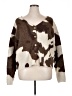 Pink Lily Camo Brown Cardigan Size L - photo 1