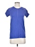 Athleta 100% Nylon Blue Active T-Shirt Size S - photo 1