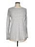 Ann Taylor LOFT Gray Long Sleeve Top Size M - photo 1