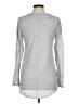 Ann Taylor LOFT Gray Long Sleeve Top Size M - photo 2