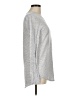 Ann Taylor LOFT Gray Long Sleeve Top Size M - photo 4