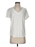 Cloth & Stone 100% Rayon White Short Sleeve Blouse Size XS - photo 1