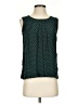 Massimo Dutti Teal Sleeveless Blouse Size S - photo 1