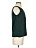 Massimo Dutti Teal Sleeveless Blouse Size S - photo 4