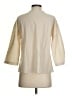 Unbranded 100% Linen Ivory 3/4 Sleeve Blouse Size S - photo 2