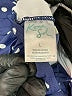 Kona Sol Polka Dots Blue Swimsuit Top Size L - photo 3