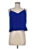 French Connection 100% Polyester Blue Sleeveless Blouse Size M - photo 1