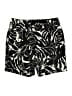 Rafaella Print Black Shorts Size 10 - photo 1