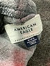 American Eagle Outfitters Chevron-herringbone Gray Shorts Size M - photo 3