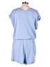Lou & Grey Solid Blue Romper Size L - photo 2