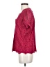 Joie Burgundy Short Sleeve Blouse Size S - photo 5