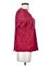 Joie Burgundy Short Sleeve Blouse Size S - photo 4