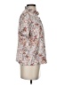 J by Joie 100% Polyester Floral White Short Sleeve Blouse Size S - photo 4