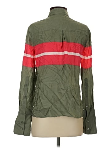 Equipment Long Sleeve Button-Down Shirt (view 2)
