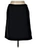 Alia Solid Black Casual Skirt Size 12 - photo 2
