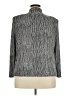 Alex Evenings 100% Polyester Tweed Gray Long Sleeve Blouse Size 2X - photo 2