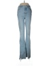 Zara Hearts Blue Jeans Size 6 - photo 1