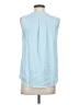 Rag & Bone 100% Acetate Blue Sleeveless Blouse Size XS - photo 2