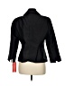 Nina Mclemore 100% Silk Black Silk Blazer Size 8 - photo 2