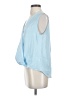 Rag & Bone 100% Acetate Blue Sleeveless Blouse Size XS - photo 5