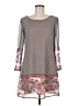 Speechless 100% Polyester Paisley Gray Casual Dress Size M - photo 1