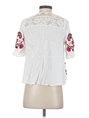 For Love & Lemons 3/4 Sleeve Blouse (view 2)