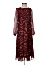 Julia Jordan 100% Polyester Red Casual Dress Size 4 - photo 1