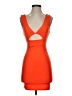 Shein Orange Cocktail Dress Size 2 - photo 1