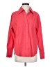 Monrow Red Long Sleeve Button-Down Shirt Size XS - photo 1