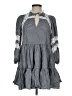 Maje Checkered-gingham Gray Casual Dress Size EU (FR) 34 / US 2 - photo 1