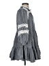 Maje Checkered-gingham Gray Casual Dress Size EU (FR) 34 / US 2 - photo 4