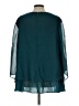 JJ's House 100% Polyester Teal 3/4 Sleeve Blouse Size 1X (estimated) - photo 2