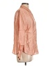 Chico's Orange Long Sleeve Button-Down Shirt Size Lg (2) - photo 4