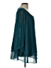 JJ's House 100% Polyester Teal 3/4 Sleeve Blouse Size 1X (estimated) - photo 4