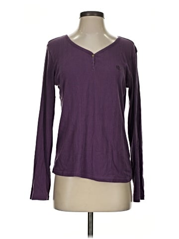 Lauren by Ralph Lauren Long Sleeve Henley (view 1)