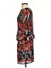 Max Studio Print Red Cocktail Dress Size S - photo 5