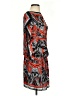 Max Studio Print Red Cocktail Dress Size S - photo 4