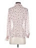 Ann Taylor LOFT Pink Long Sleeve Blouse Size XS - photo 2